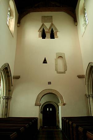 Deerhurst Priory - Looking West